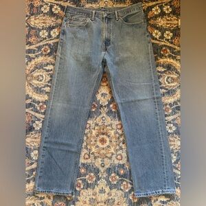 Levis 505 size 36 x 32 blank tab medium wash